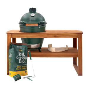 Large EGG in Acacia Table Package