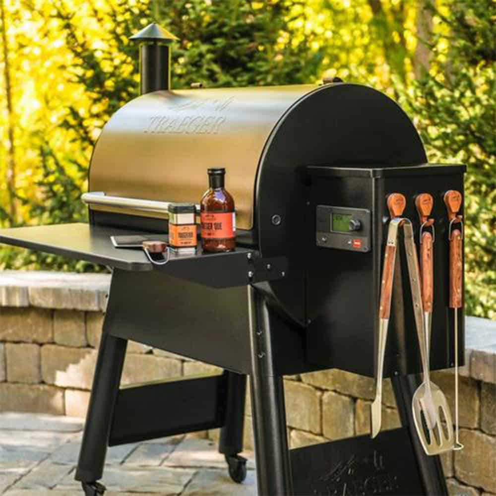 thumbnail image 2 of Traeger BAC564 Front Folding Shelf For PRO 780 & IRONWOOD 885 Grills - Extra Prep Space 2 of 14