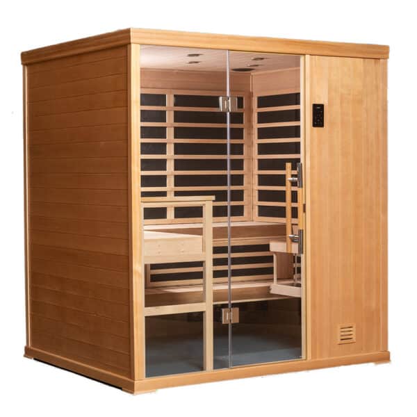 Finnleo S820 2Person Sauna with Bluetooth & Wifi Bassemiers