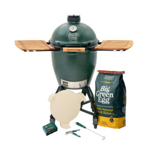 Large Big Green Egg in an intEGGrated Nest+Handler with Mates Package