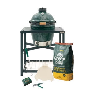 Medium Big Green Egg in a Modular Nest Package