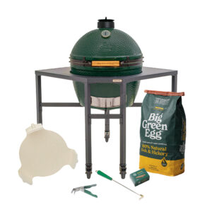 XLarge Big Green Egg in a Corner Modular Package