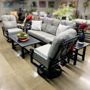 Woodard Cortland Cushion in Black