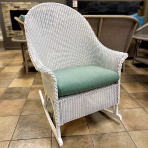 Lloyd Flanders Loom High-Back Porch Rocker