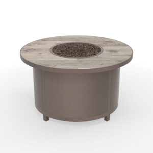 OW Lee 42" Santorini Gas Fire Pit in Buckskin