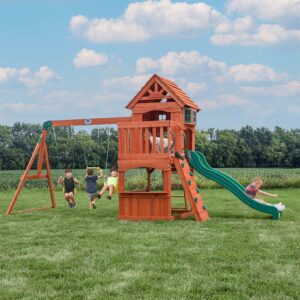 Backyard Discovery Atlantis Swing Set