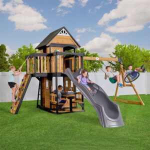 Backyard Discovery Canyon Creek Swing Set