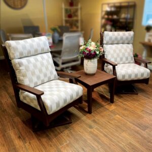 Berlin Gardens Classic Terrace Cushion Chat