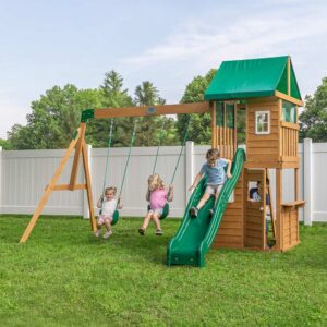 Backyard Discovery Fall River Swing Set
