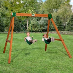 Backyard Discovery Heavy-Duty Durango Swing Set
