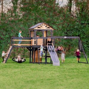 Backyard Discovery Timber Crossing Swing Set